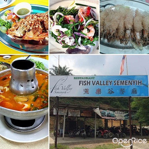  Fish Valley Semenyih, Mongolia To Fu, Pucuk Pakis Paku Salad, Stir Fry Chinese Chives