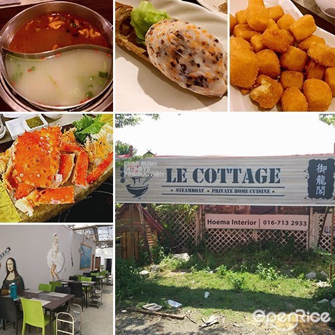  Le Cottage Steamboat, Tropicana, Steamboat, Handmade fish ball, Bamboo fish paste