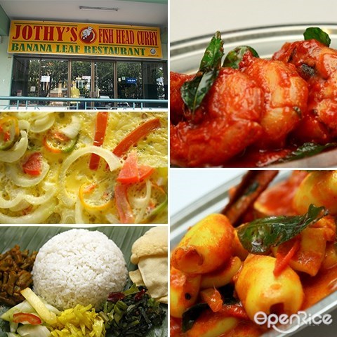 Jothy’s Curry House, Curry mutton, chicken curry, banana leaf rice, Kota kinabalu, sabah