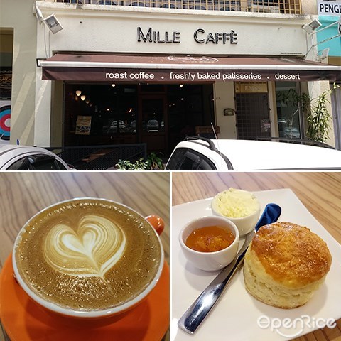Mille Caffe, Cafe at Menjalara, Coffee, Cakes, Kepong, KL