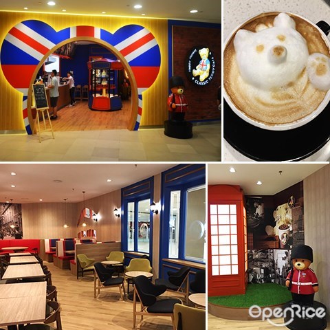 classic teddy bear, café, 泰迪熊主题咖啡馆,penang,槟城,1st avenue mall