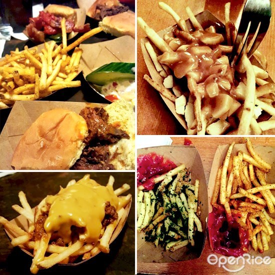 klang valley, pj, kl, 雪隆, 薯条, chips, french fries, best fries, Green Dot Stables, Truffle & Herb Fries, Venisin Chili Fries, Cajun Fries