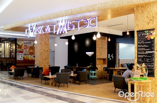 dark & twisted, evolve concept mall, cafe, pj, klang valley, ara damansara