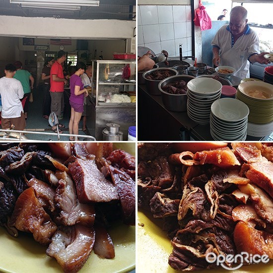 Braised Pork, Pork Innards, Kajang Market, Wong Kee