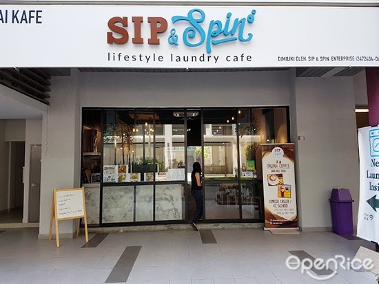 雪隆, ara damansara, 洗衣咖啡馆, laundry cafe, Sip & Spin Laundry Cafe, cafe, coffee, pj, 咖啡馆, 咖啡