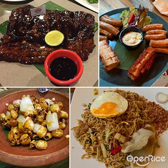 Naughty Nuri's Balinese Style pork ribs, pork ribs, ribs, kl, sri hartamas