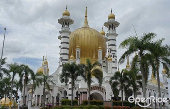 皇家回教堂 Ubudiah Mosque,Kuala Kangsar,江沙