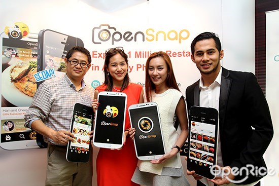 OpenRice Malaysia, OpenSnap, Launch, Mei Yan, MyFM, Fizo Omar