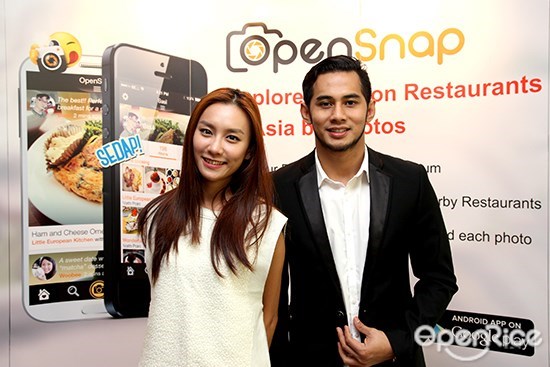 OpenRice Malaysia, OpenSnap, Launch, Mei Yan, MyFM, Fizo Omar