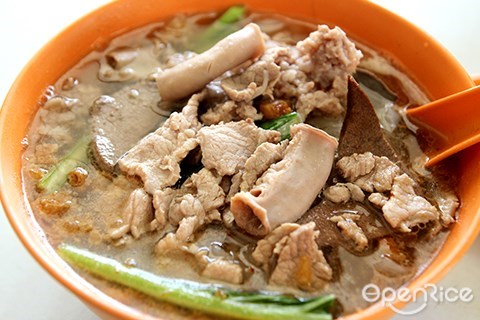 Kean Fatt, Taman Bahagia, pork noodle