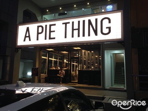 Damansara Uptown, A pie thing, western food