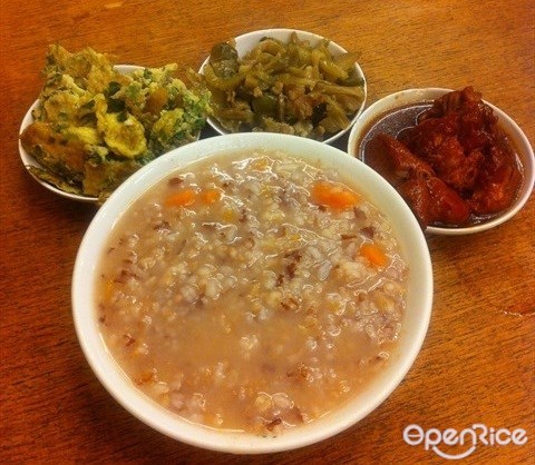 Restaurant Eat-ZY Teow Chew Porridge & Rice, Teochew Porridge