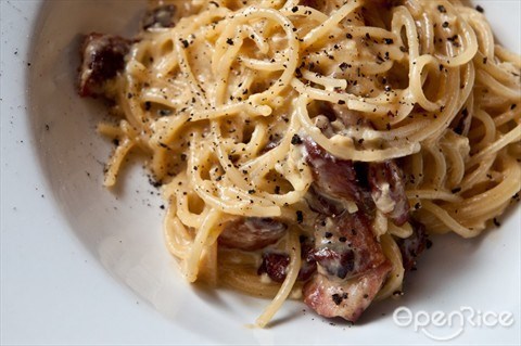 Neroteca, Changkat, Carbonara Pasta