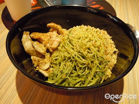 Simply D, NuSentral, KL Sentral, Pesto Pasta