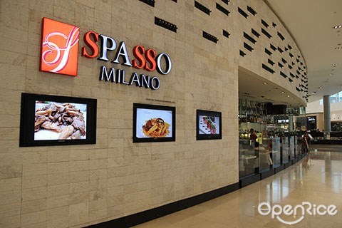 Spasso Milano, Pavilion KL, Italian