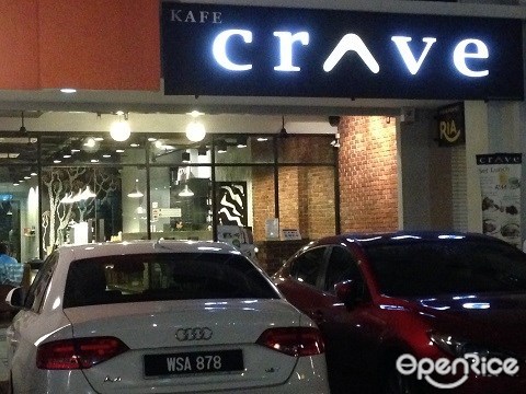 Crave Café, oasis ara damansara, pj