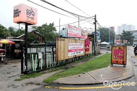 bbq thai street food, 烧烤, 烤肉, 旧巴生路