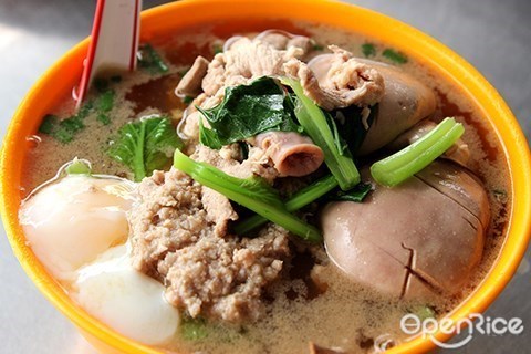 Pork Noodles, New Seaview Restaurant