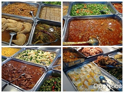 Fatty Mixed Rice, Sri Petaling, KL, Mixed Rice, Chap Fan, Zhap Fan