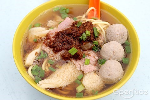 shin kee, petaling street, chinatown, beef noodle