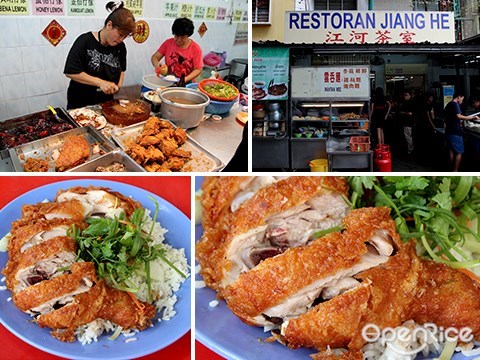 fried chicken, jiang he, bukit bintang