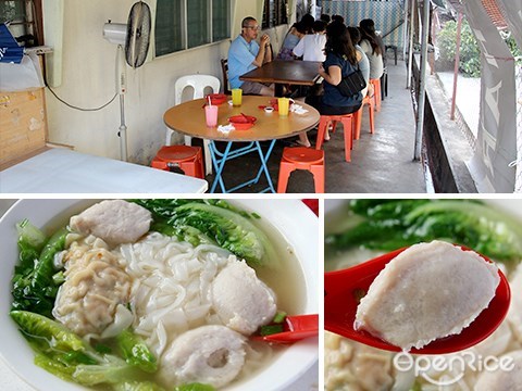 fish paste noodle, pj old town, yong tau foo