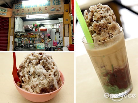 weng kee, abc, cendol, pj old town