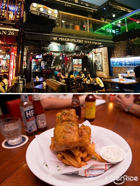The Magnificent, Fish & Chips, Bar, Changkat Bukit Bintang, KL