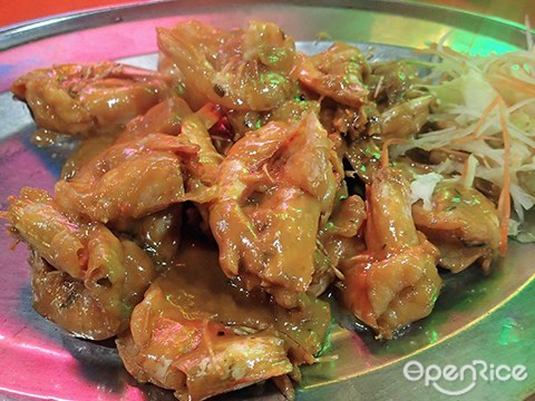 奶油虾, 海鲜, bukit mata, seafood, Topspot seafood, kuching, sarawak