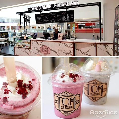 奶昔, tom co, the original milkshake co, quill city mall, jalan sultan ismail, medan tuanku