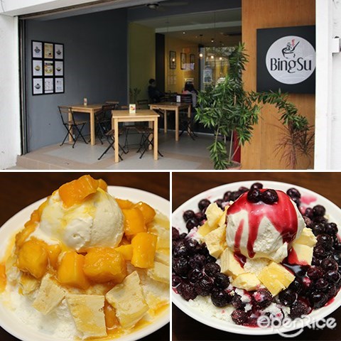 BingSu Cafe, Bingsu, Korean cafe, Uptown PJ