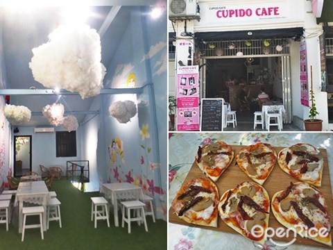 cupido cafe, cupid, themed cafe, penang