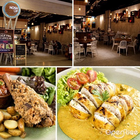 atria, damansara jaya, pj, restaurant, shopping mall, nosh up, 咖啡厅