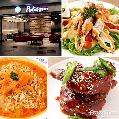 atria, damansara jaya, pj, restaurant, shopping mall, pelicana, korean, fried chicken, 韩国炸鸡