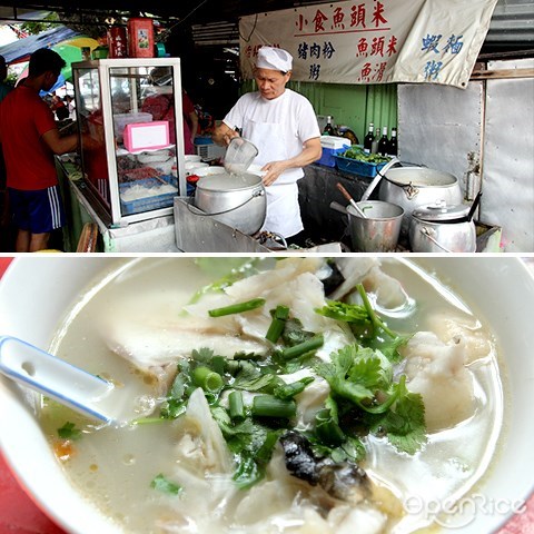 fish head noodle, little eat stall, pudu, kl