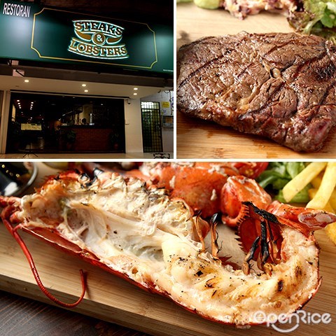steaks & lobsters, sri hartamas, 吉隆坡, 牛扒, 龙虾