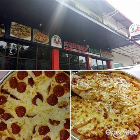 Santino's Pizza, 芝士, 甜, 番茄, 沙巴