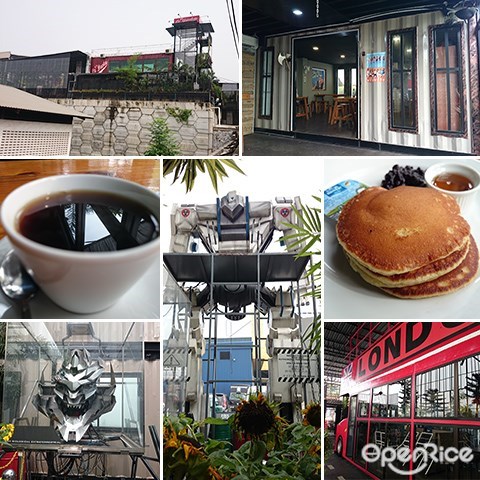 Le Gardenz Cafe, Kawasan Perindustrian Belakong, Seri Kembangan, Industrial Cafe