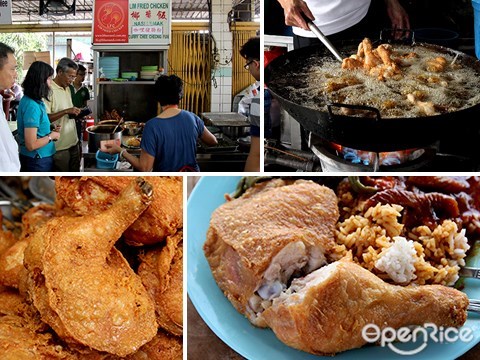 lim fried chicken, glenmarie shah alam