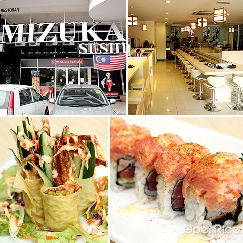 日本餐厅, 寿司卷, mizuka sushi, sashimi, maki, japanese, setapak, jalan genting klang, pv128