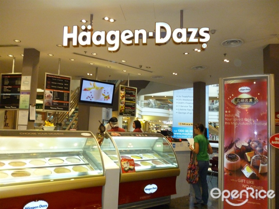 Haagen Dazs Western Variety Ice Cream Froyo Gelato Cafe In Bandar Utama Centrepoint Bandar Utama Klang Valley Openrice Malaysia