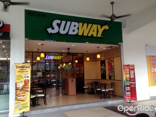 Subway Western Variety Burgers Sandwiches Restaurant In Ayer Itam Penang Openrice Malaysia